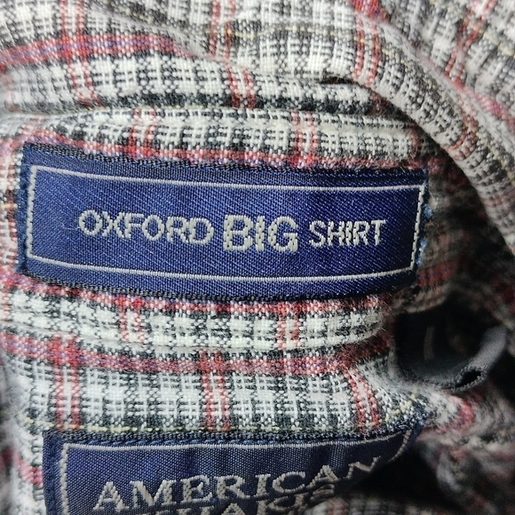 American Khakis by Van Heusen mens medium button down long sleeve shirt - Picture 9 of 9